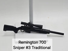 3d Print REMMINGTON 700 SNIPER RIFLE #3  1:12 GI Joe Classified/Marvel Legends 