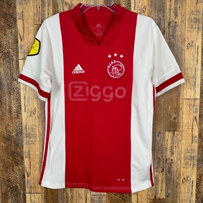 Ajax Amsterdam 2020-21 Home Soccer Jersey Adidas FI5295 Men's