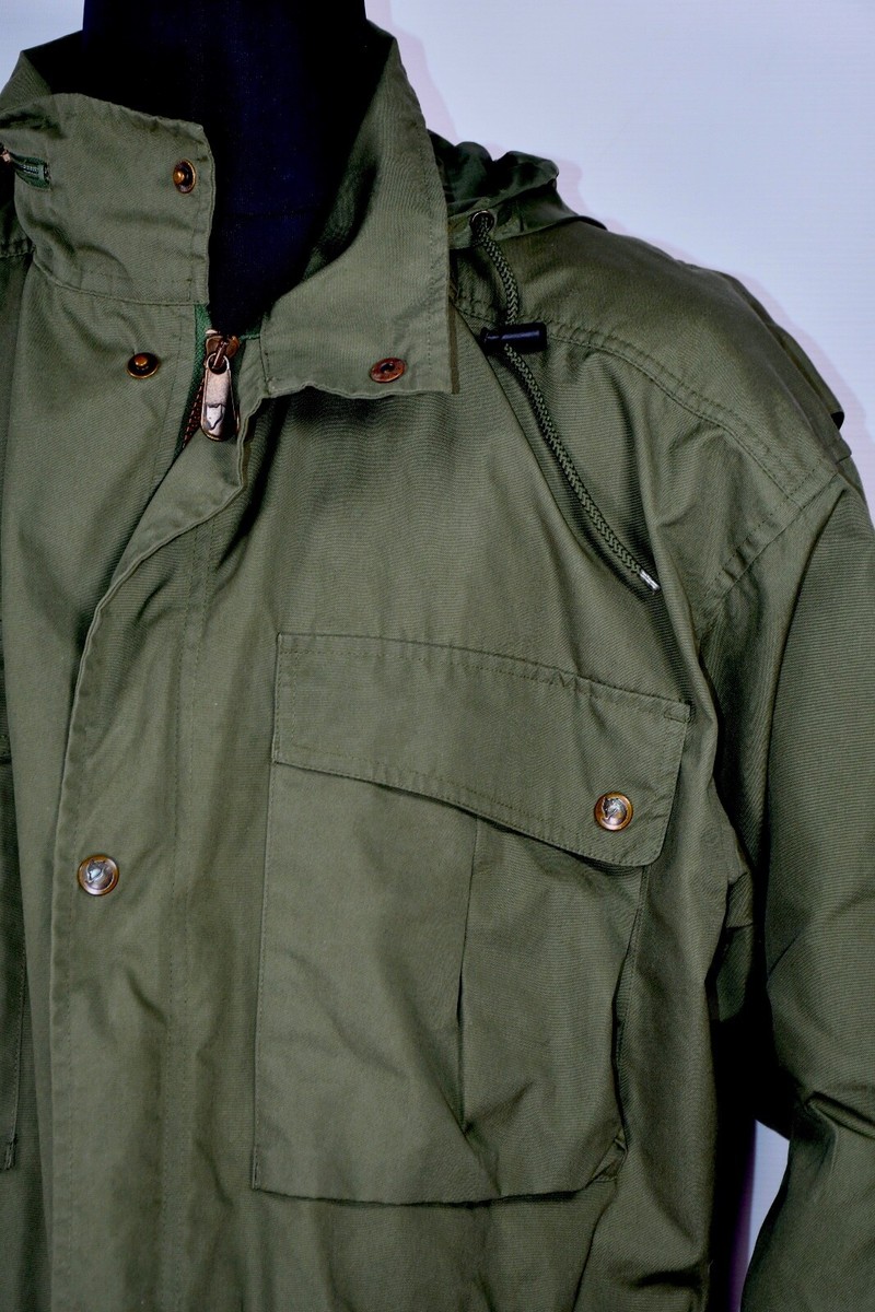 Fjallraven Vintage Jacket Military Khaki Green Men's size 52 | eBay