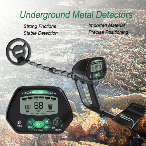 Metal Detector Gold Finder Automatic Waterproof Deep Sensitive Coil Kids Gift - Picture 84 of 86