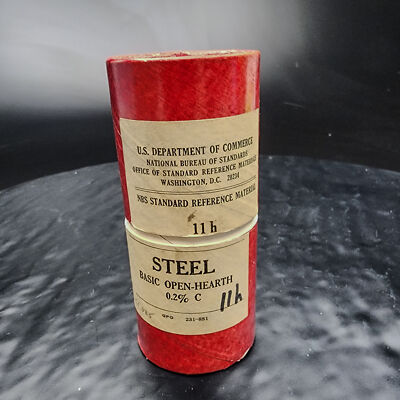 NBS/NIST Standard Reference Material 11H Steel 0.2% Carbon  