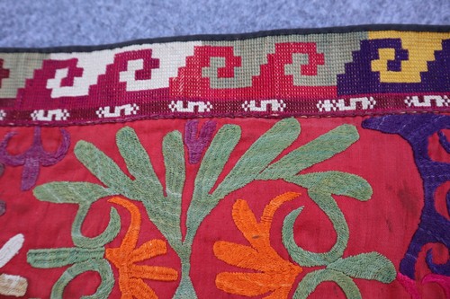 2X2 Afghan Old Traditional Silk Wall Hanging Decor ( Perda ) Thanksgiving - Picture 7 of 10