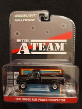 Greenlight Die-Cast 1981 Dodge Ram Power Prospector 1:64 Scale Hollywood A Team
