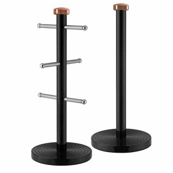 Tower Kitchen Roll Holder Black/Rose Gold (T826002RB) Compra online