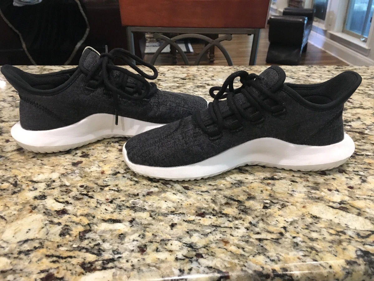 Adidas tubular shadow trainers clearance black grey five white