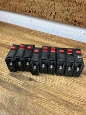 Lot Of 9 Eaton Bryant BR120 1 POLE 20 AMP 120V Breaker RED HANDLE