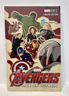 Marvel: Avengers Age Of Ultron Movie Novel ~Scholastic Book  Marvel Studios