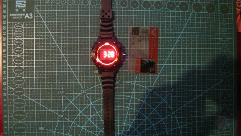 Cosplay Tom Clancy's The Division equipamento de relógio brilho um clique coleção motim - Imagem 4 de 4