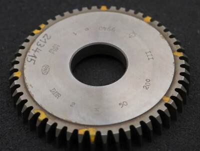 PWS Scheibenschneidrad m= 2mm EGW 20° Z= 50 BP III Ø105x14xØ1 1/4'' gebraucht