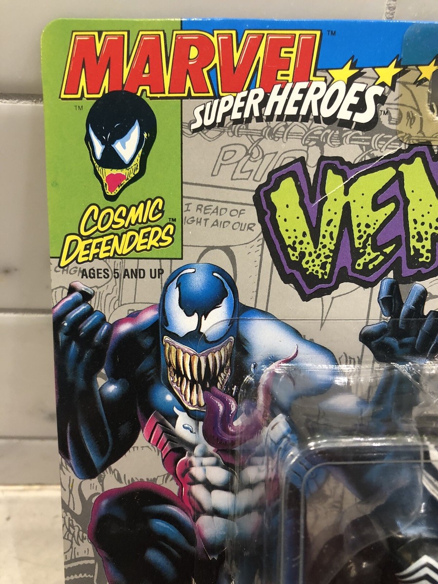 Marvel Super Heroes Venom フィギュア 1992 Toy Biz Marvel Super Heroes VENOM Action Figure New on