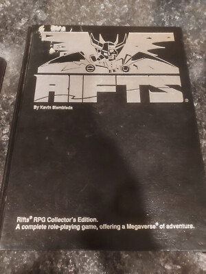 Rifts RPG Silver Hardcover Collector's Edition Roleplaying Game