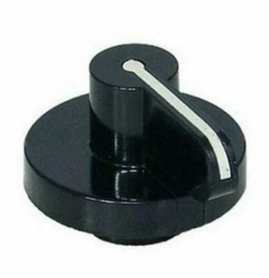 Smeg Manopola nera attacco 8 mm. piano cottura cucina a gas 694971493