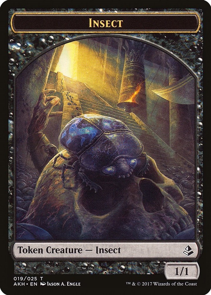 Insect Token #19 (NM) Amonkhet (AKH) MTG