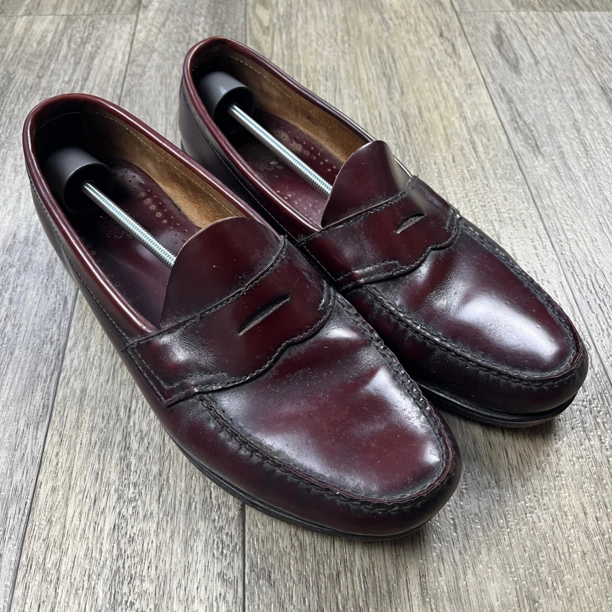NEW G.H.BASS men\'s russell loafer in burgundy Meet your new G.H.Bass Weejun 90s Larson Penny Loafer  main image 3