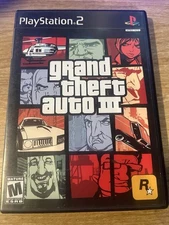 Grand Theft Auto 3 - Sony PlayStation 2 Tested & Working CIB W/ Poster