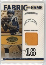2007 Leaf Certified Materials Fabric of the Game Prime 15/25 Charlie Joiner 3hd