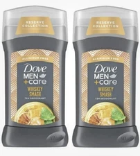 Dove Men+Care Aluminum Free Deodorant Whiskey Smash 2 Pack