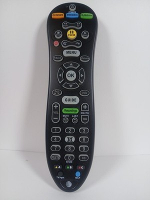 AT&T U-Verse S30-S1B Programmable IR Universal Remote Control 