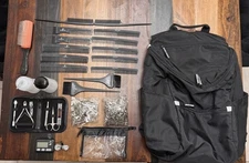 Pivot point Cosmetology Heat Resistance Bag With Tons Of Extras! Combs For Days!