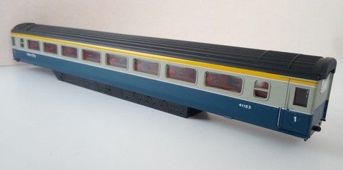 Lima calibre OO BR MK3 / HST TF 1st Open Coach carrocería/chasis BR azul y gris 41163 #1 | Zustand: Used