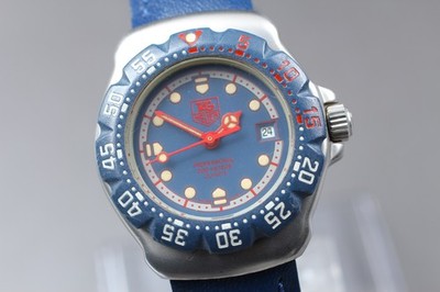 [Near MINT] TAG Heuer WA1410 Formula 1 Pro Blue Quartz Women's Watch From JAPAN