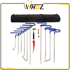 Whdz 14pcs Paintless Dent Repair Puller Rods Kit-car Dent Scratch Removal Tools