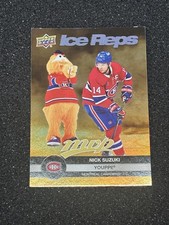 Nick Suzuki Youppi! ICE REPS 2023-24 MVP  Hockey #IR-10 MASCOT GOLD CANADIENS SP