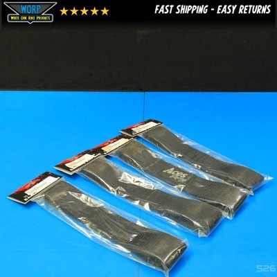 ACES RACING SEAT BELT HARNESS STRAP BINDER SET OF 4 POLARIS RZR CAN AM X3 TERYX