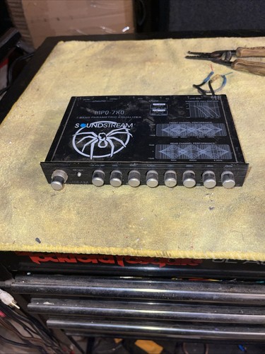 Soundstream MPQ-7XO 7-Band Car Stereo Audio Parametric Equalizer with Cross-Ovr - Picture 1 of 4