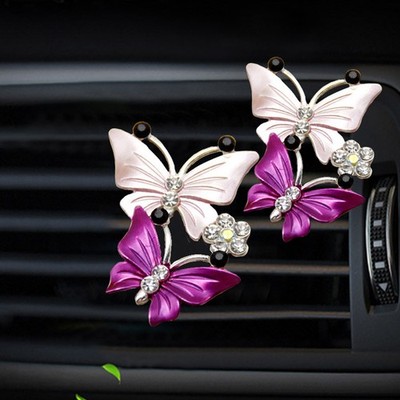 2 Pcs Duft Für Lüftungsschlitze Auto Diffusor Aroma Auto-Parfüm-Clip