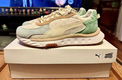 Men's Size 10  PUMA Wild Rider x Animal Crossing New Horizons 