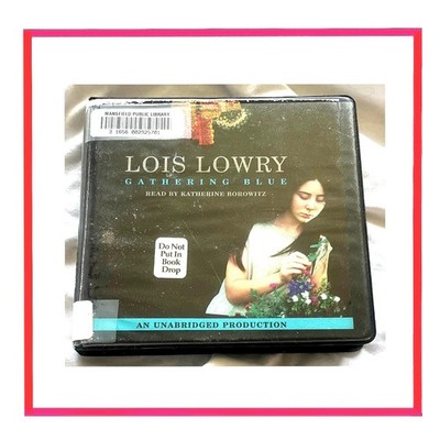Gathering Blue CD Audiobook The Giver Series Book 2 Lois Lowry EXLIB VG FreeShp