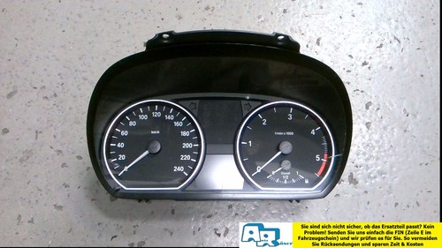 Tachometer Tacho Kombiinstrument BMW 118d Bj 2006 E81,E82,E8 2690530