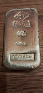 Silberbarren 1000 Gramm Heraeus 1 Kg 999/1000 Feinsilber