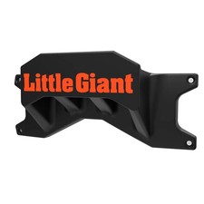 Porte-bagages mural échelle noire polymère plastique petit géant 1 pièce
