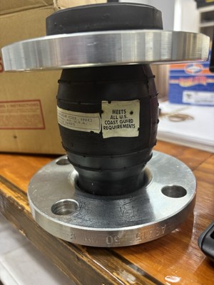 Flex-Hose Co. 2 in 50mm Rubber Expansion Joint ASA 150
