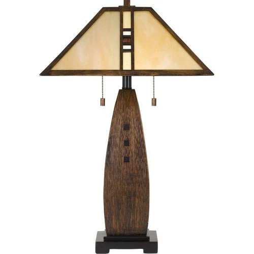 Tiffany - 2 Light Table Lamp - 26.5 Inches high Table Lamp Quoizel Lighting - Picture 4 of 5