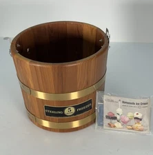 RCW Sterling 5 QT Ice Cream Freezer 165A Replacement Wood Bucket & Instructions
