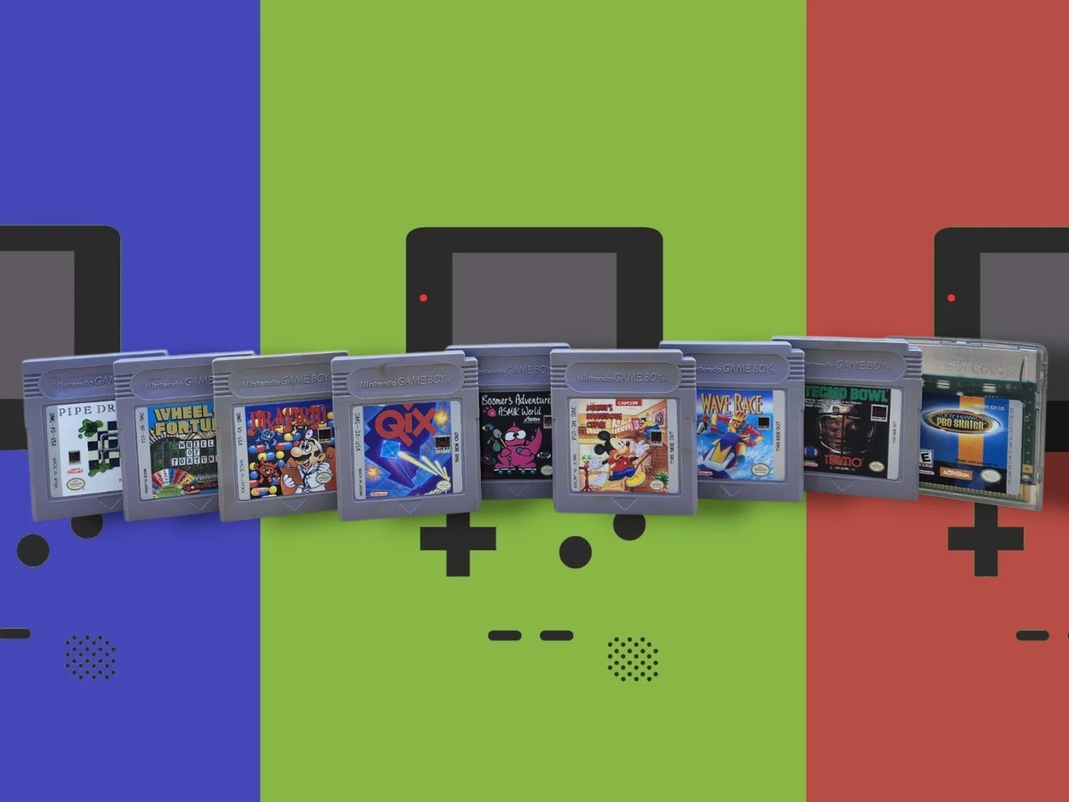 Lot De Notices Et Manuels Pour Game Boy Color – Occasion