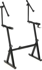 On-Stage KS1365 Z Keyboard Stand with Second Tier