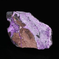 Sugilite on Matrix Thumbnail, N'Chwaning III Mine,Kalahari Manganese Field,NC,ZA