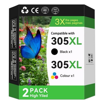 DRUCKERPATRONEN SET Für HP 305 XL DeskJet 2700 2710 2720 e 2724 2820 e 4110 4120