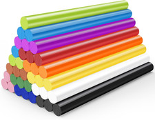 Colored Hot Glue Sticks Full Size, Large Glue Sticks Bulk 36PCS, 0.43X4 for Pape 0.55 per gallon