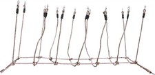 small foot 6998 rope bridge made of safe plastic rope, for tensioning between tr