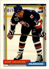 1992-93 Topps #451 Adam Creighton New York Islanders