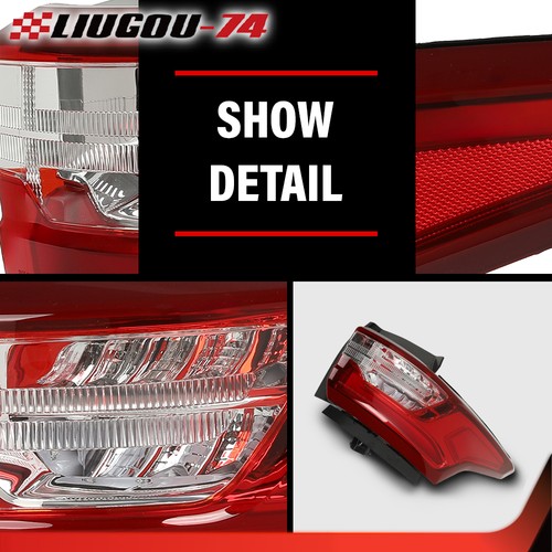 Fit For 18-21 Chevrolet Traverse Outer LED Tail Light Brake Lamp Pair/Left/Right - Picture 6 of 15