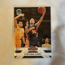 Panini 2010-11 Threads Base Set Stephen Curry #117 Golden State Warriors