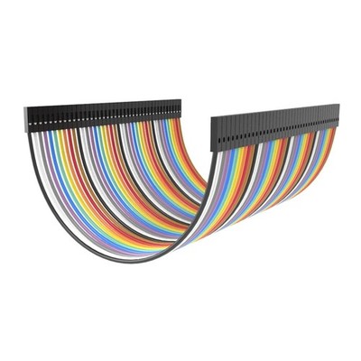 40PCS   Wire Jumper Cables 10cm Female To Female 1P-1P For   #wd