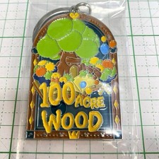 Kingdom Hearts 100 Acre Wood Metal Keyholder Collectible Badge