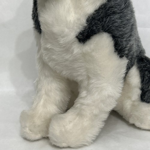 R Dakin Co Pillow Pets Nanook Siberian Husky 19 Zoll Plüschhund Vintage 1978 Large U of W - Bild 3 von 17